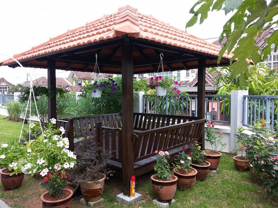 Solid Wood Gazebo 7
